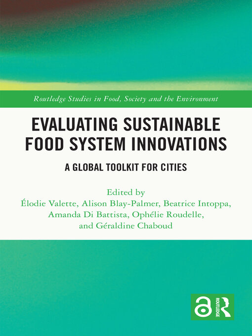 غلاف Evaluating Sustainable Food System Innovations